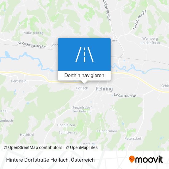 Hintere Dorfstraße Höflach Karte