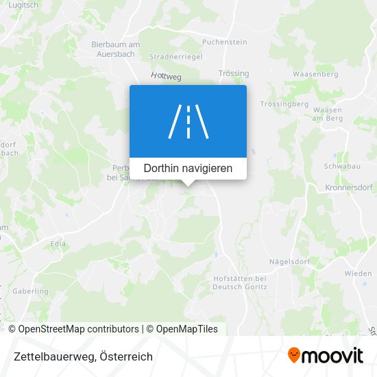 Zettelbauerweg Karte