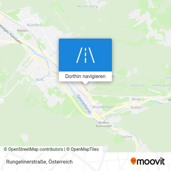 Rungelinerstraße Karte