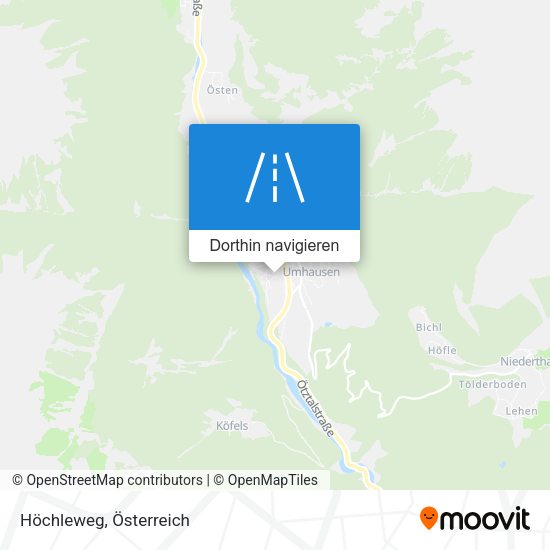 Höchleweg Karte