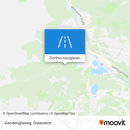 Gandenglaweg Karte