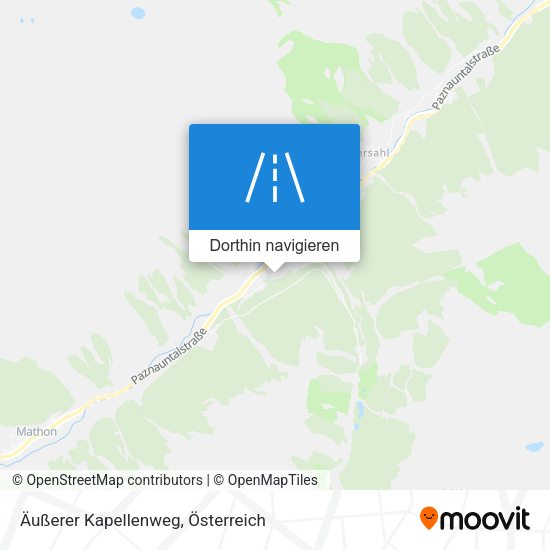 Äußerer Kapellenweg Karte