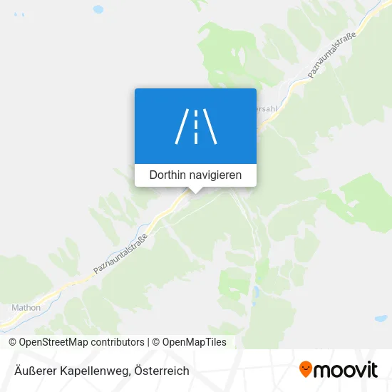 Äußerer Kapellenweg Karte