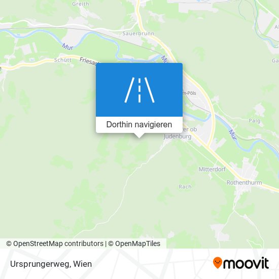 Ursprungerweg Karte