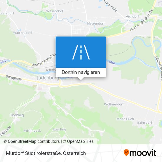 Murdorf Südtirolerstraße Karte
