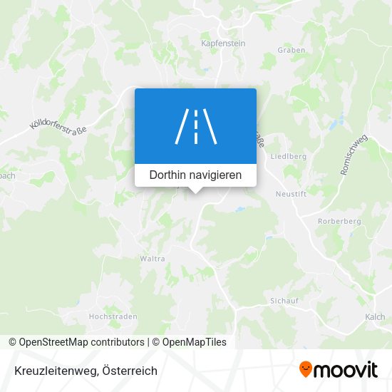 Kreuzleitenweg Karte