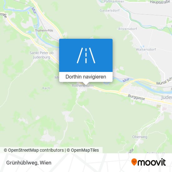 Grünhüblweg Karte