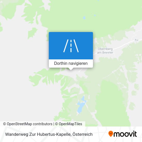 Wanderweg Zur Hubertus-Kapelle Karte