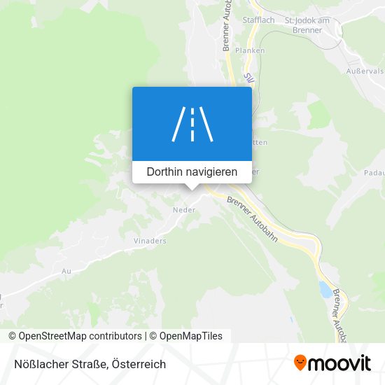 Nößlacher Straße Karte