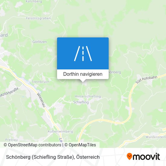 Schönberg (Schiefling Straße) Karte