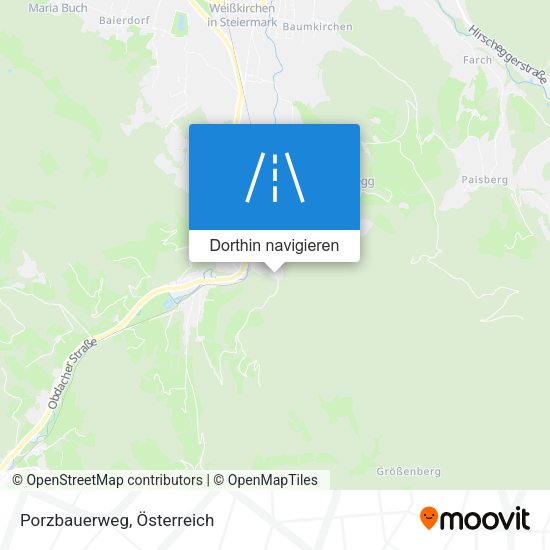 Porzbauerweg Karte