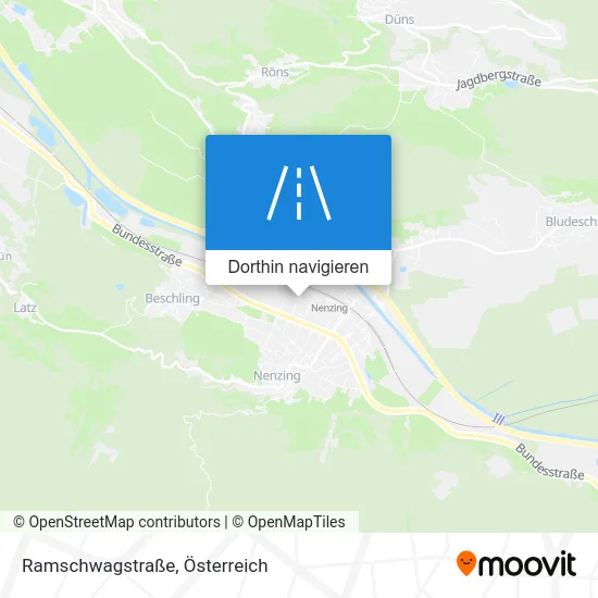 Ramschwagstraße Karte