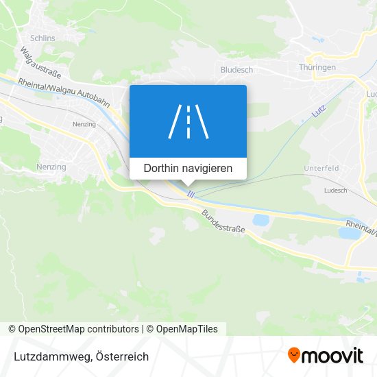 Lutzdammweg Karte