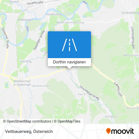 Veitbauerweg Karte