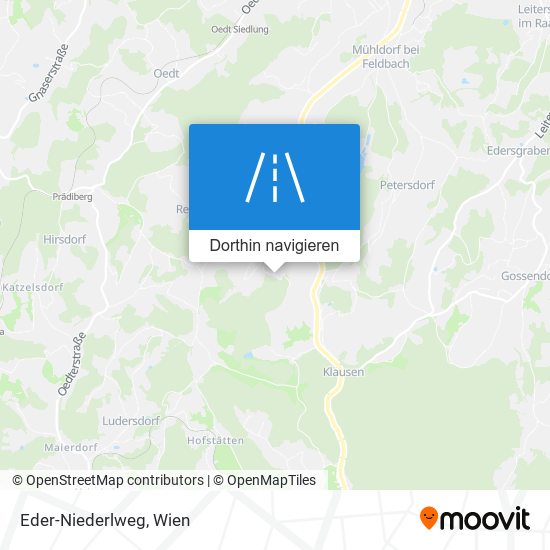 Eder-Niederlweg Karte