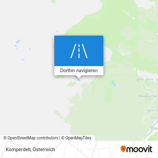 Komperdell Karte