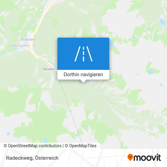 Radeckweg Karte