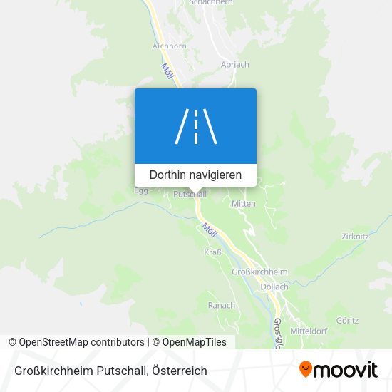 Großkirchheim Putschall Karte