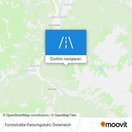 Forststraße Patschgstuhl Karte