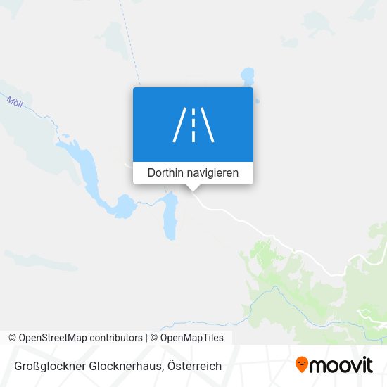 Großglockner Glocknerhaus Karte