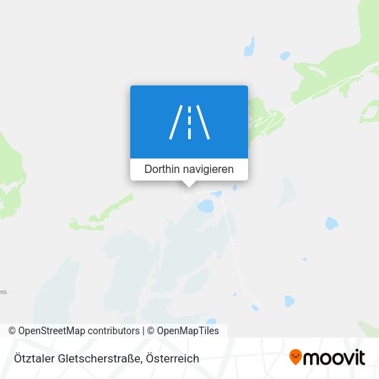 Ötztaler Gletscherstraße Karte