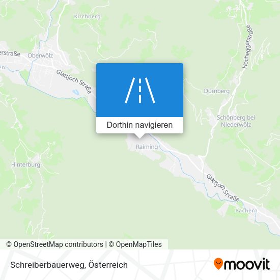 Schreiberbauerweg Karte