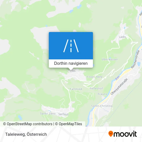 Taleleweg Karte