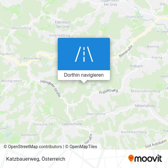 Katzbauerweg Karte