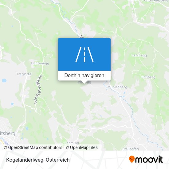 Kogelanderlweg Karte