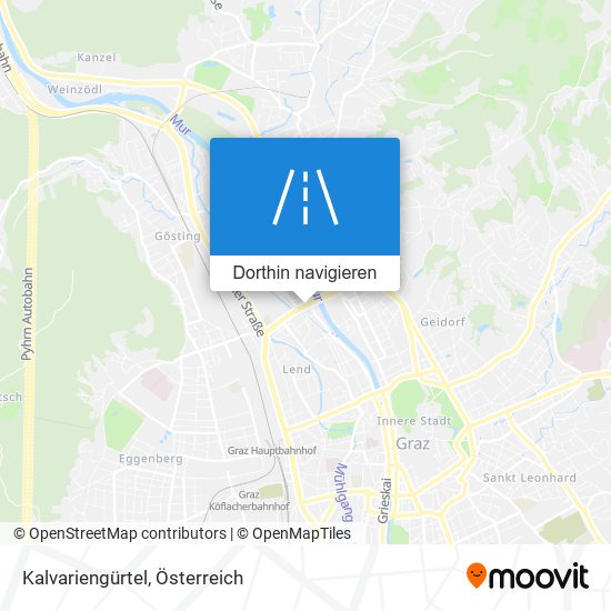 Kalvariengürtel Karte