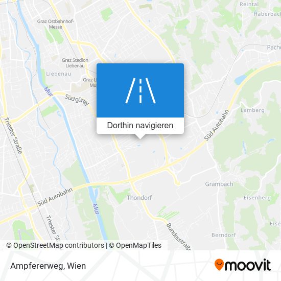 Ampfererweg Karte