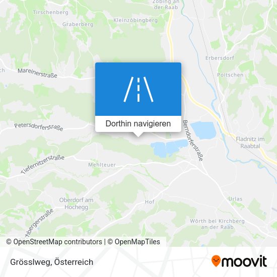 Grösslweg Karte