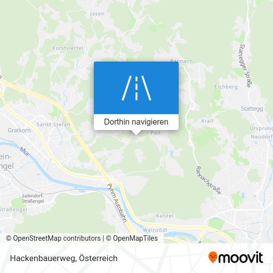 Hackenbauerweg Karte