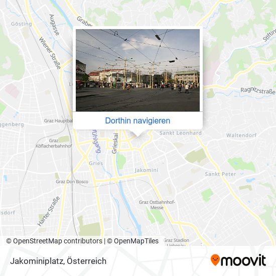 Jakominiplatz Karte