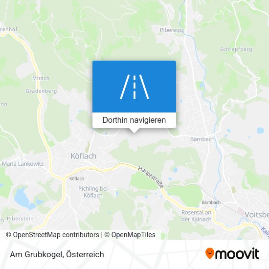 Am Grubkogel Karte