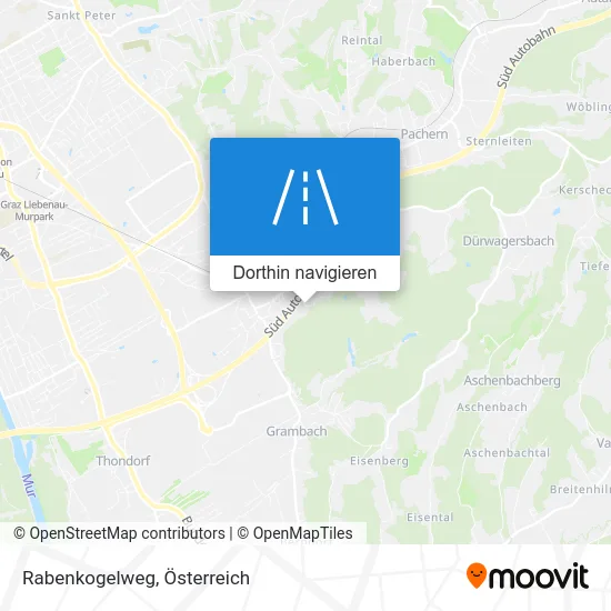 Rabenkogelweg Karte