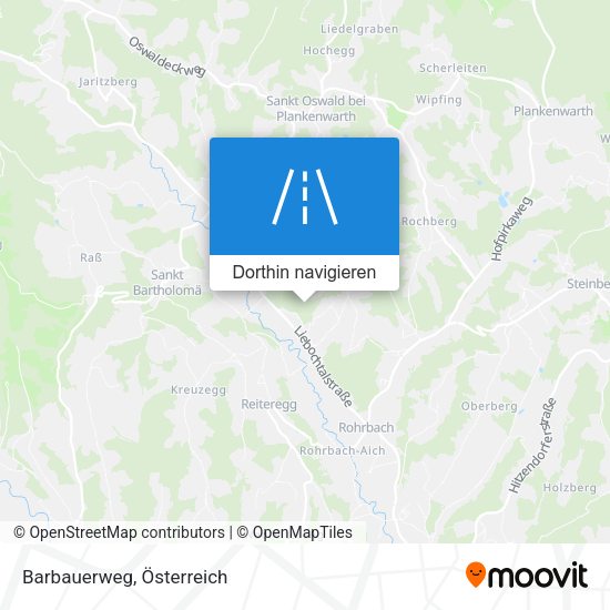 Barbauerweg Karte