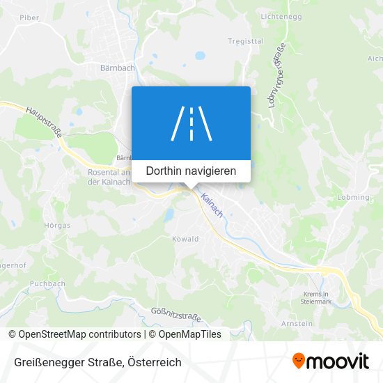 Greißenegger Straße Karte