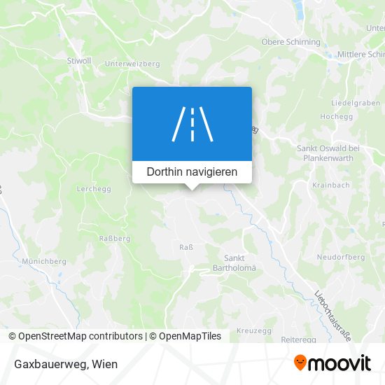 Gaxbauerweg Karte