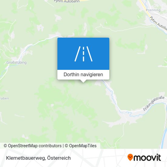 Klemetbauerweg Karte