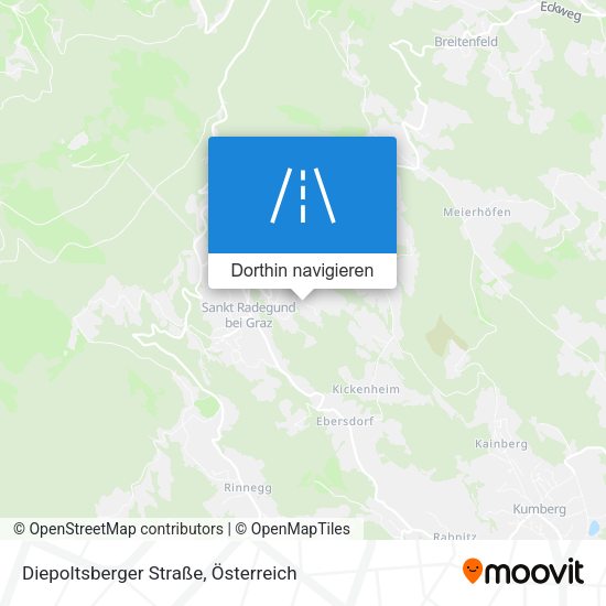 Diepoltsberger Straße Karte