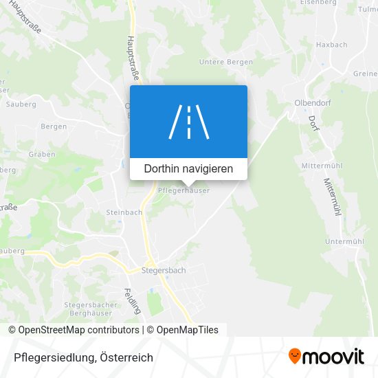 Pflegersiedlung Karte