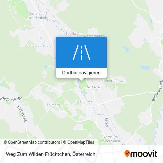 Weg Zum Wilden Früchtchen Karte