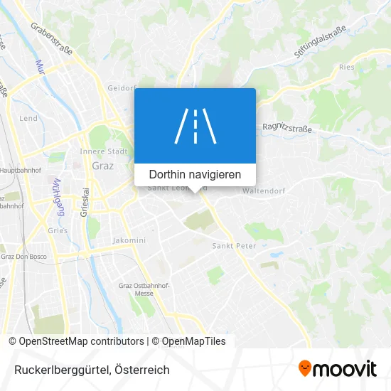 Ruckerlberggürtel Karte