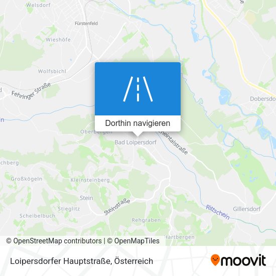 Loipersdorfer Hauptstraße Karte