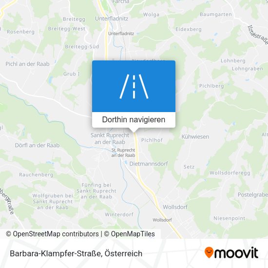 Barbara-Klampfer-Straße Karte