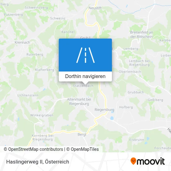 Haslingerweg II Karte