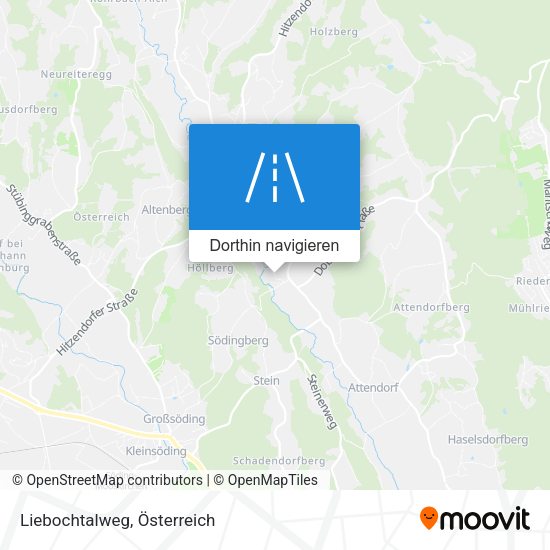 Liebochtalweg Karte