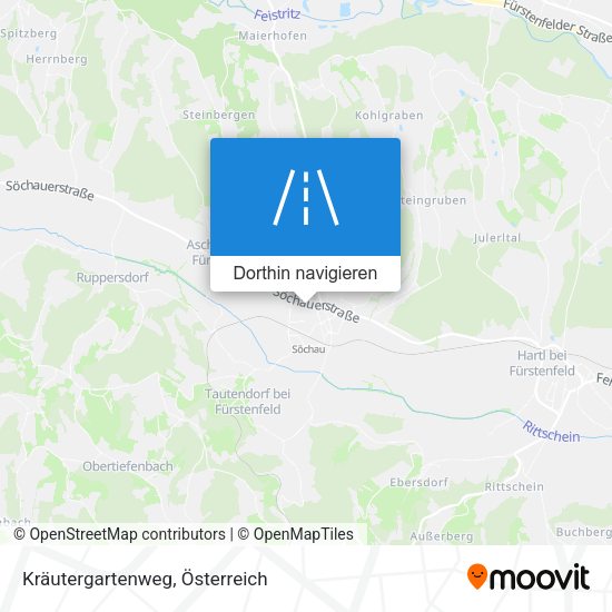 Kräutergartenweg Karte