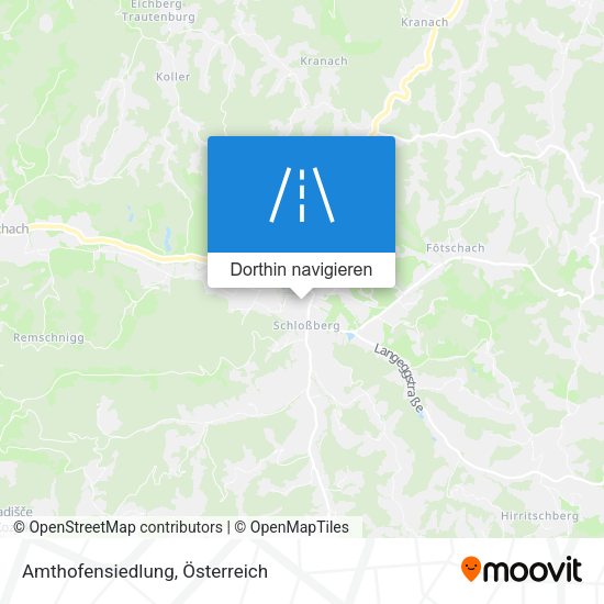 Amthofensiedlung Karte